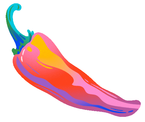 Chili Pepper Tacos Sticker by Jordan Kay