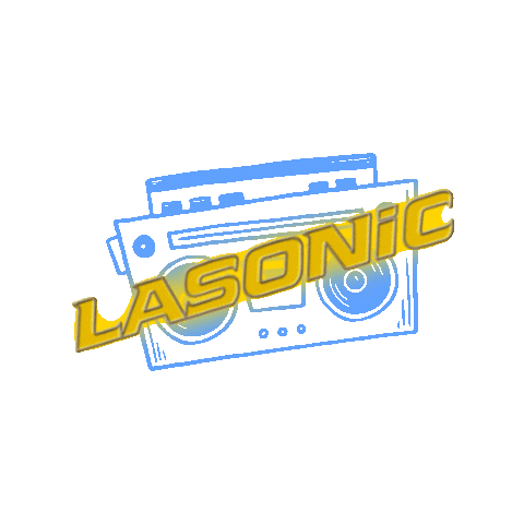 lasoniclifestyle music lifestyle bang sound on Sticker