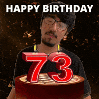 Happy 73Rd Birthday GIF