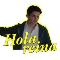 spanish hello Sticker by NETFLIX
