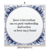 Humor Focus Sticker by Tegelspreuken.nl
