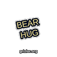 Bear Hug Sticker by grizlor
