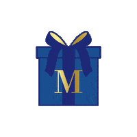 Merry Christmas Gift Sticker by Lady M Cakes