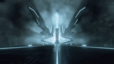 Landing Tron Legacy GIF by Goldmaster