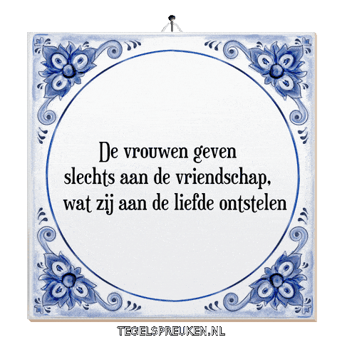 Wijsheid Spreuk Sticker by Tegelspreuken.nl