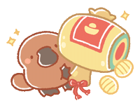 New Year Yearoftherabbit Sticker by BREAD TREE