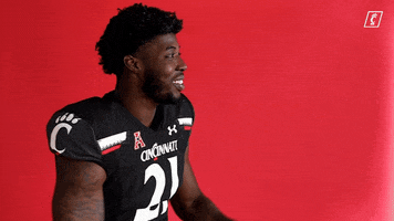 University Of Cincinnati Reaction GIF by Cincinnati Bearcats