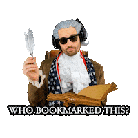 Book Mark Sticker