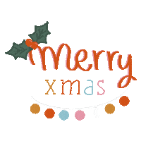 Gingerbread House Christmas Sticker