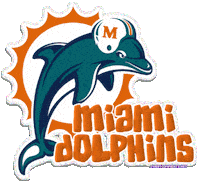 miami dolphins football STICKER