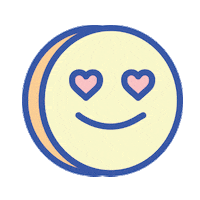 Emoji Love Sticker by Bow & Drape