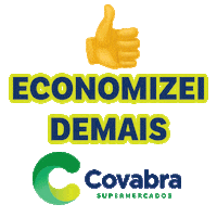 CovabraOficial compras supermercado covabra comprei no covabra Sticker
