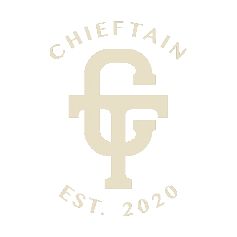 Ct Monogram Sticker by CHIEFTAIN