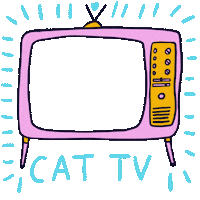 Cat Sticker by Able And Game