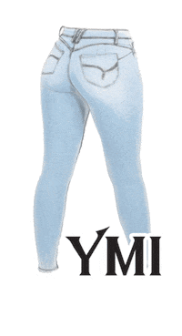 Booty Denim Sticker by YMIJeans