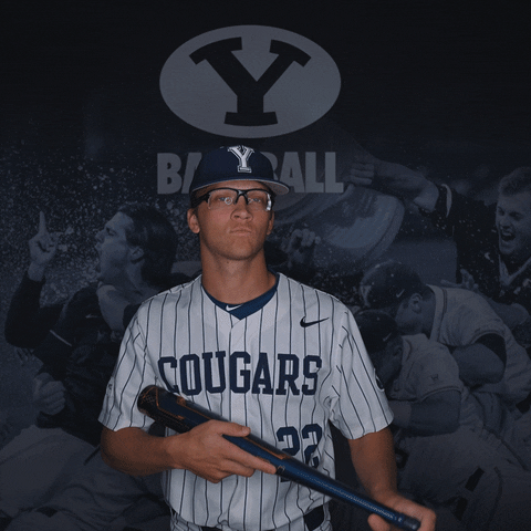 Sport Baseball GIF by BYU Cougars