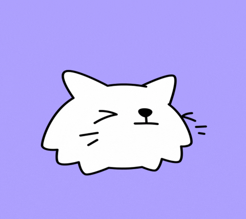 Tired Cats GIF by doodles
