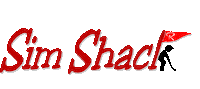Rossmere golf rossmere rossmere golf sim shack Sticker
