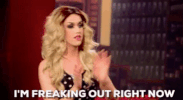 freaking out GIF by RuPaul’s Drag Race Season 6