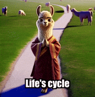 Wisdom Cycle GIF by dalaillamazen