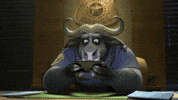 Chief Bogo Jamming To Music GIF