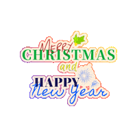 Merry Christmas Sticker