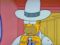 Adjusting Season 3 GIF by The Simpsons