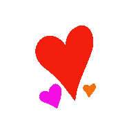 juliaadams_art love heart hearts love it Sticker