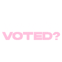 Vote Votenow Sticker by prettylittlething