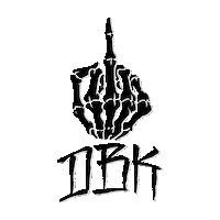 Twitch Middle Finger Sticker by Dirt Bike Kidz