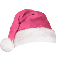 Santa Hat Christmas Sticker by Missguided