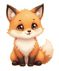 Koala Bear Fox Sticker