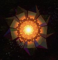 Rainbow Fire GIF