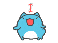i love you cat Sticker by Capoo