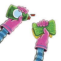 Gloves Fregar Sticker