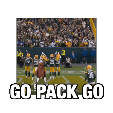 Go Pack Go Sticker
