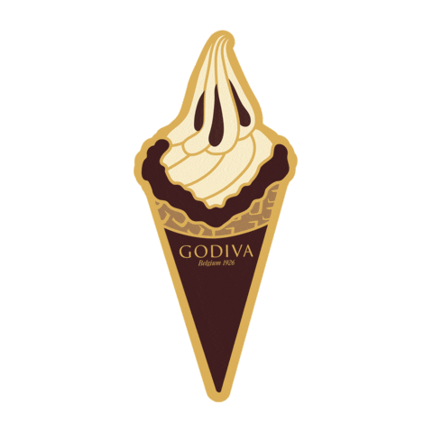 Treat Yourself Ice Cream Sticker by GODIVA