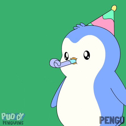 Happy Birthday GIF by Pudgy Penguins