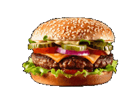Fast Food Foodie Sticker by Marcel Katz Dalí / The Art Plug