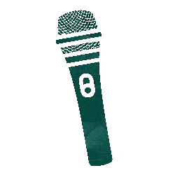 Microphones Sticker by Live Nation