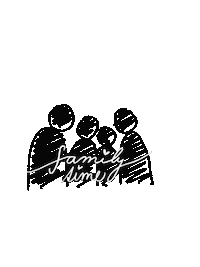 katazee family together family time quality time Sticker