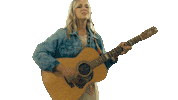 Country Music Singing Sticker by Catie Offerman