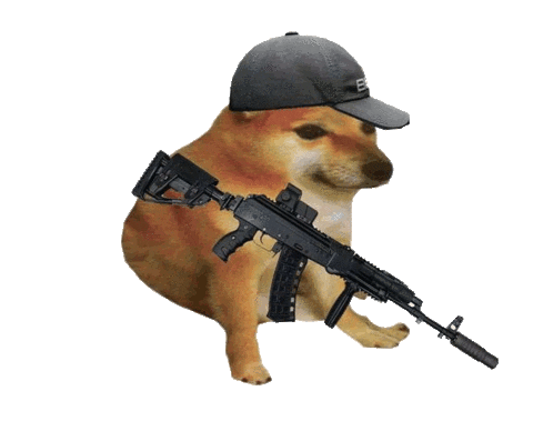 Pug Soldier Sticker by Revicheems