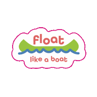 Float Floating Sticker by Watermelon Swim