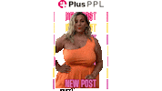 Girl Love Sticker by Plus PPL