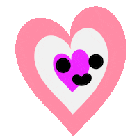 Love Is Love Heart Sticker