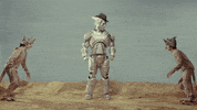 Ginormo comedy retro reactions future GIF