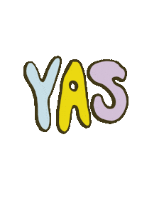CITAKADIR yes pastel agree yas Sticker