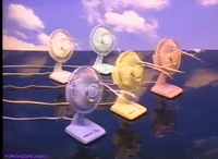 80s fan GIF