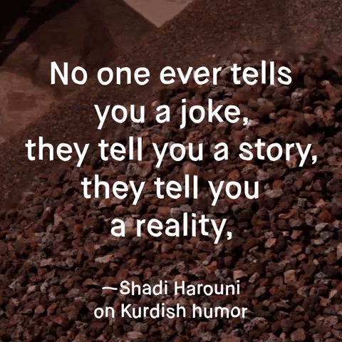 shadi harouni on kurdish humor